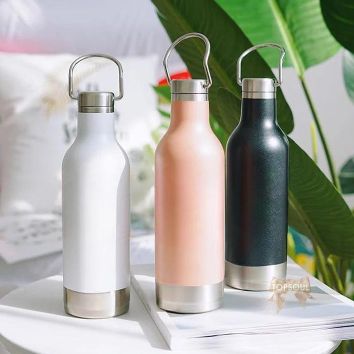 Tumbler Tyeso 473ml Termos Premium Korea Style Botol Minum Polos T8702