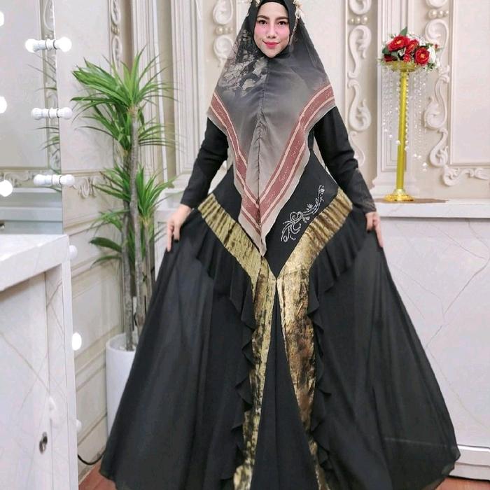 gamis syari campur el deena. omeiro. viendra syari