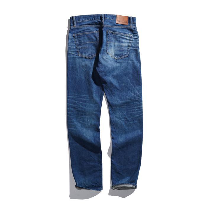 Lee Cooper Tapered Fit Jeans Selvedge Arthur Repaired Medium Ue