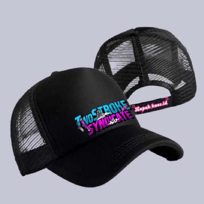 TOPI TRUCKER JARING TWO STROKE SYNDICATE