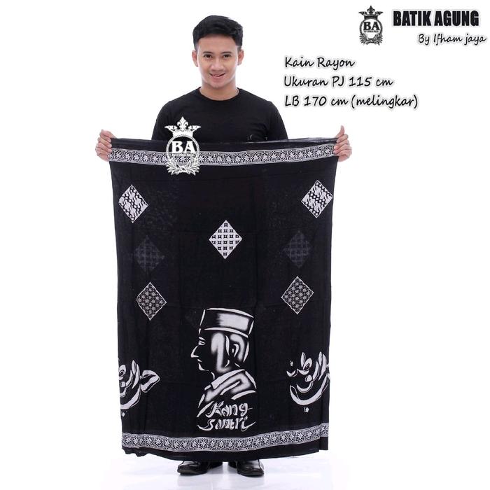 SARUNG GOYOR ABG MOTIF KANG SANTRI | KUFI KALIGRAFI | KORAN | WAYANG KEMBAR BAHAN ADEM NYAMAN Rayon 