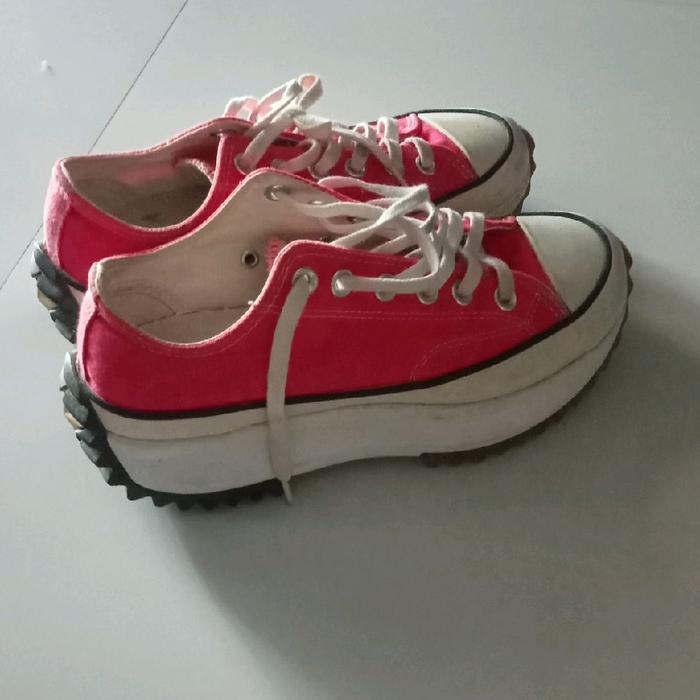 Sepatu Converse Run Star Hyper Pink Second Original