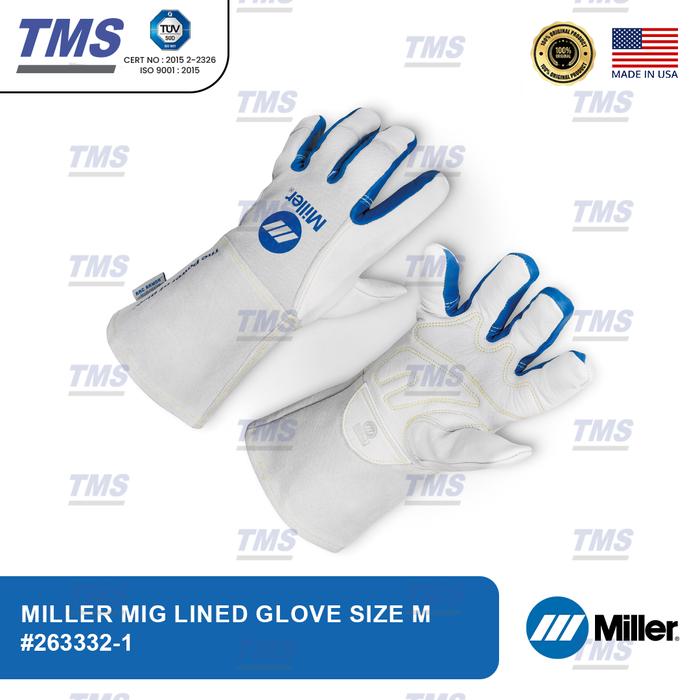 Sarung tangan Las Argon MIG Miller Welding Glove MIG Lined (M-L)
