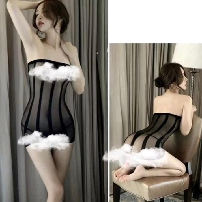 LINGERIE BODY STOCKING SEXY TRANSPARANT PAKAIAN DALAM WANITA