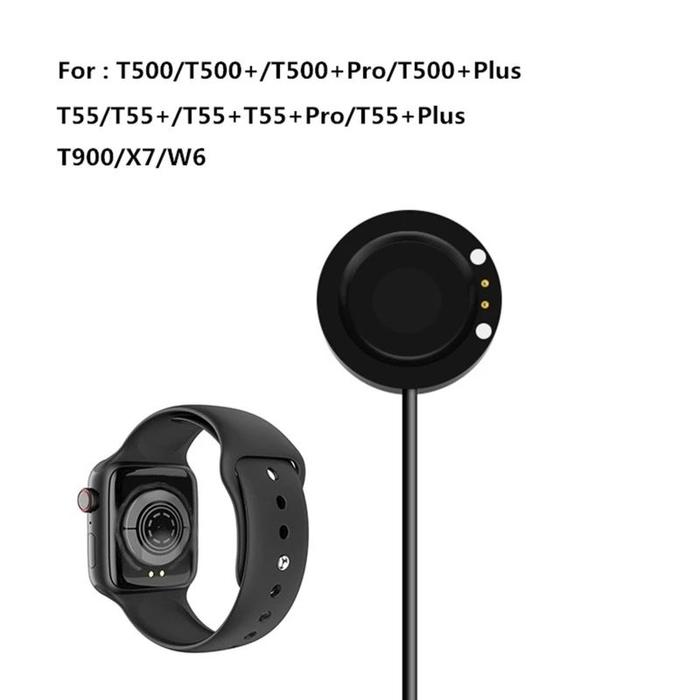 MS41 - Cable Kabel Charger Charging Smartwatch Smart Watch T500 M8 T500 Plus I9 pro max x16 i8 i9 ul