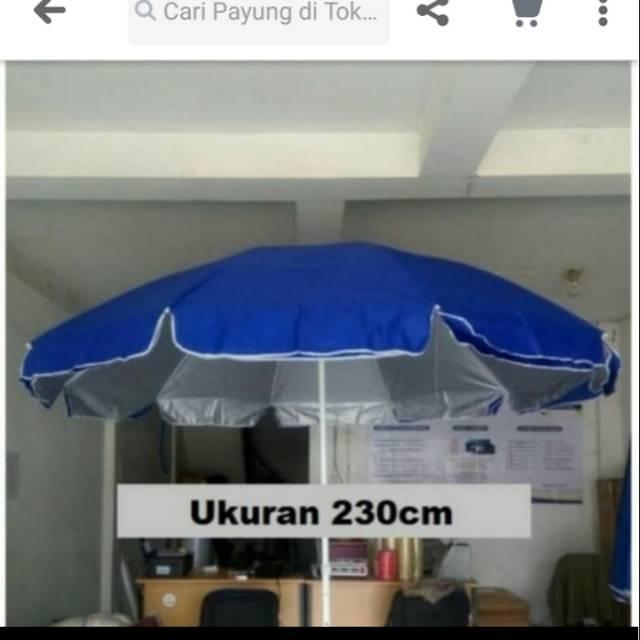 READY Payung tenda payung pantai payung besar payung jualan payung double layer 2 lapis payung cafe
