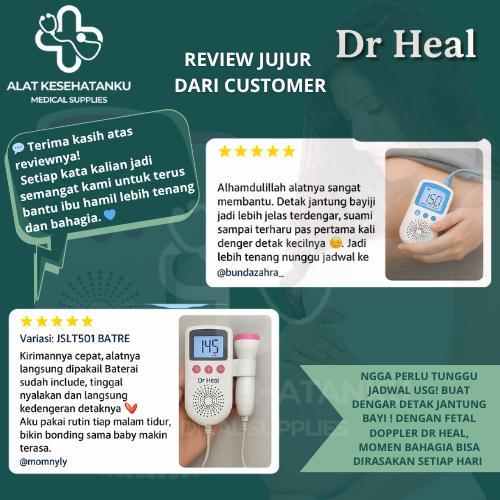 Special Price Fetal Doppler Alat Deteksi Jantung Janin Bayi Fetal Doppler Heartrate Monitor -Gratiso