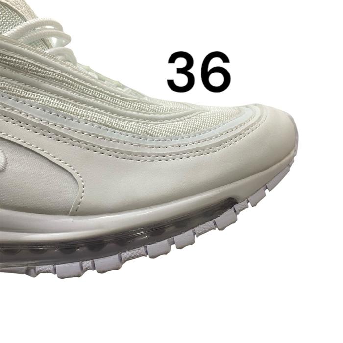 Sepatu Pria Am 97 All white reflective 450