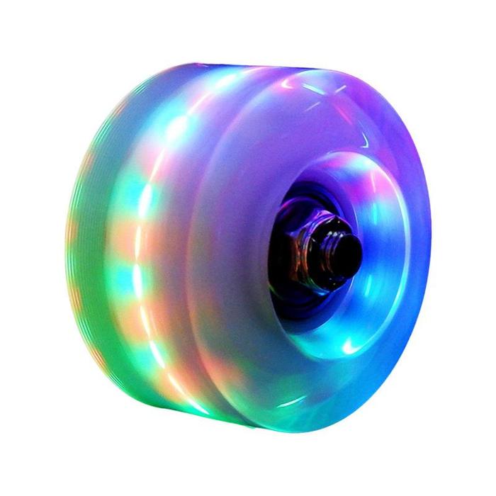 1PC Double Row Roller Skates Luminous Wheels Roller Skates