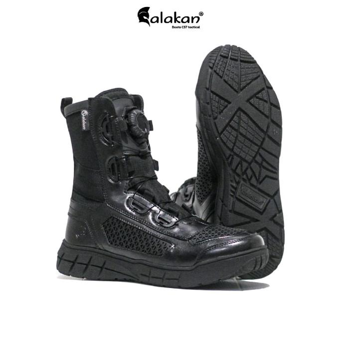 sepatu pdl untuk tni polri jaring tawon terbaru 8ic tali putar premium