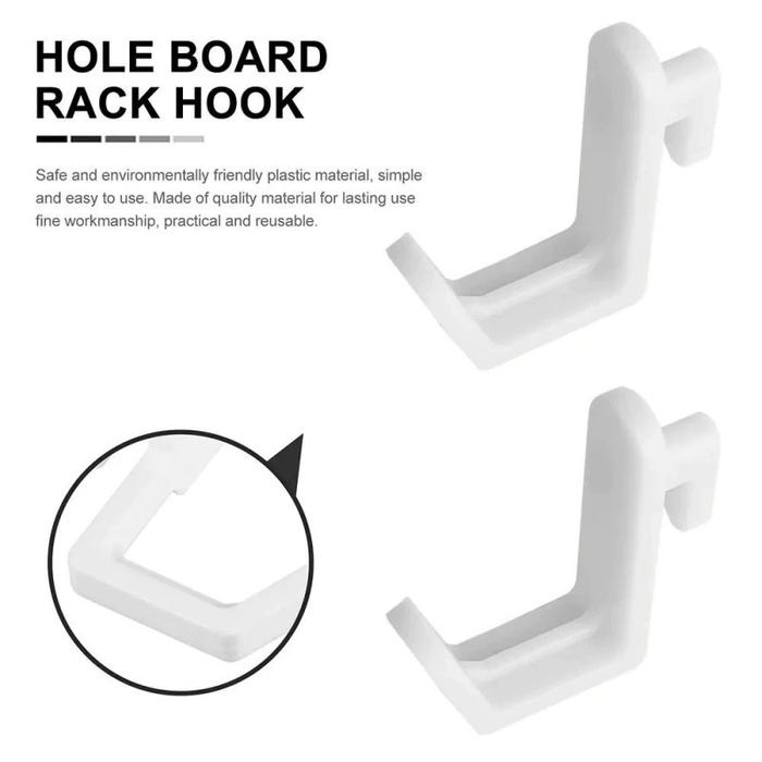 10pcs/Set Gantungan Pegboard Hook Pegboard Cantolan Pegboard Gantungan Hook Pegboard