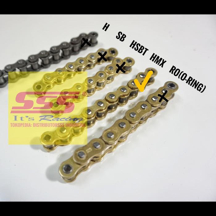 Gearset Girset Gir Set Sss 428 Suzuki Satria R (2T) Satria S Rantai Gold 130 Sb #Gratisongkir