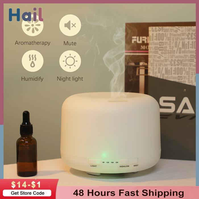 500ml Air Humidifier Electric Aroma Diffuser Aromatherapy Humidifiers