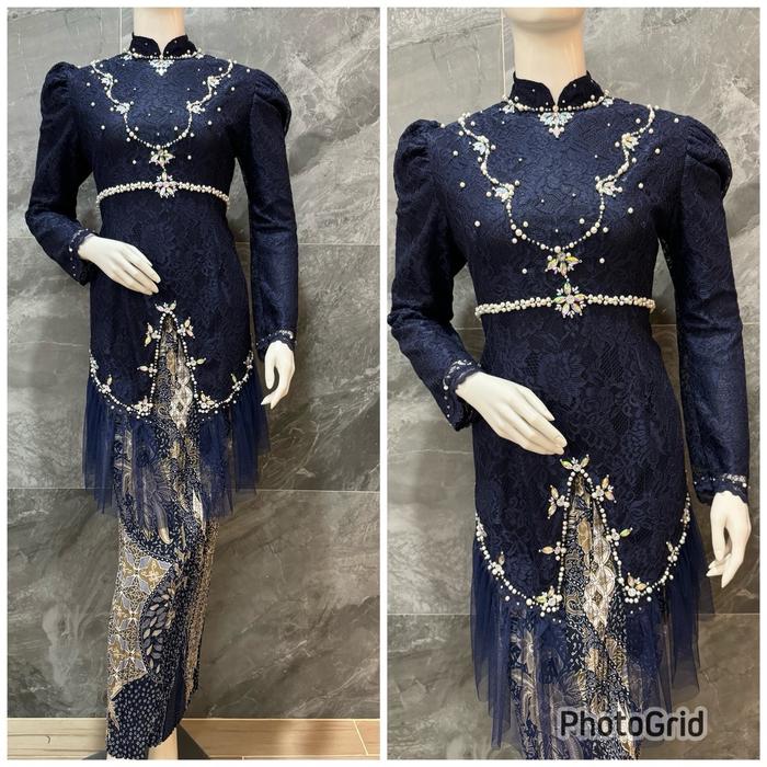 Kebaya Manika, HANYA ATASAN SAJA, TANPA ROK (kebaya lamaran, kebaya tunangan, kebaya wisuda, kebaya