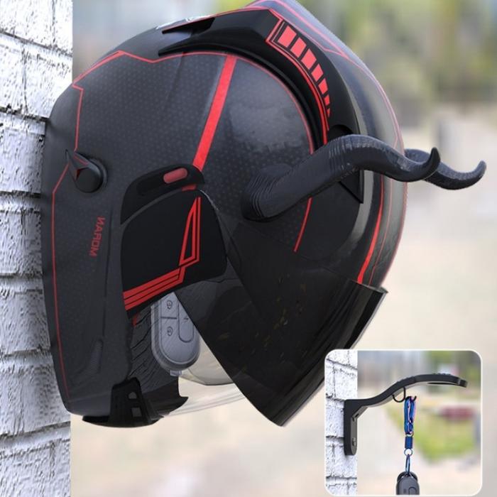 Rak Helm Minimalis Rak Gantungan Helm Motor Dinding Helmet Rack Tempat Helm Motor
