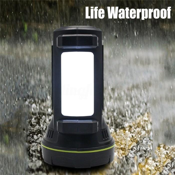 ZANCAKA Senter LED Super Bright Rechargeable 10W - Q3 - Black