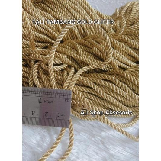 TALI KUR TAMBANG EMAS 3 MM / 5 MM /7 MM / 10 MM ISI 90 METER