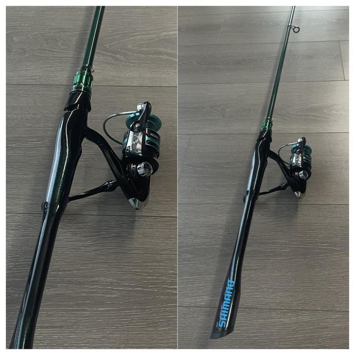 new - shimano set 1 rod 1.65m/1.8m + reel 2000 tiga pilihan warna set yang terjangkau dan berkualita
