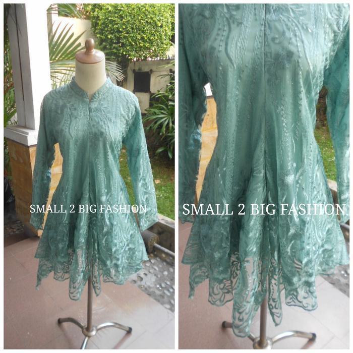 SPECIAL kebaya brukat brokat rose gold wardah mint blue biru muda abu silver