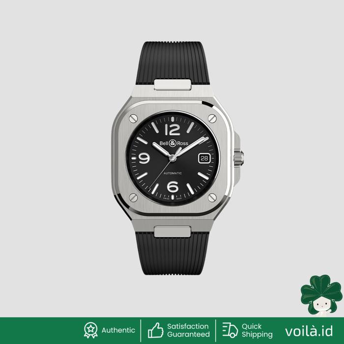 Voilaid BR 05 40 - BR05A-BL-ST/SRB Black Sunray Rubber Strap