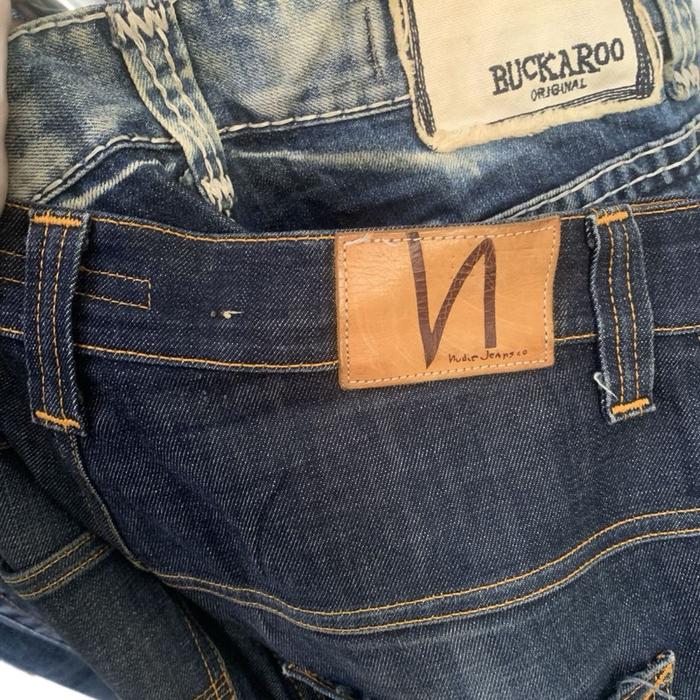 Buckaroo Celana Jeans Pria Original dengan Label Buckaroo dan N pada Kantong