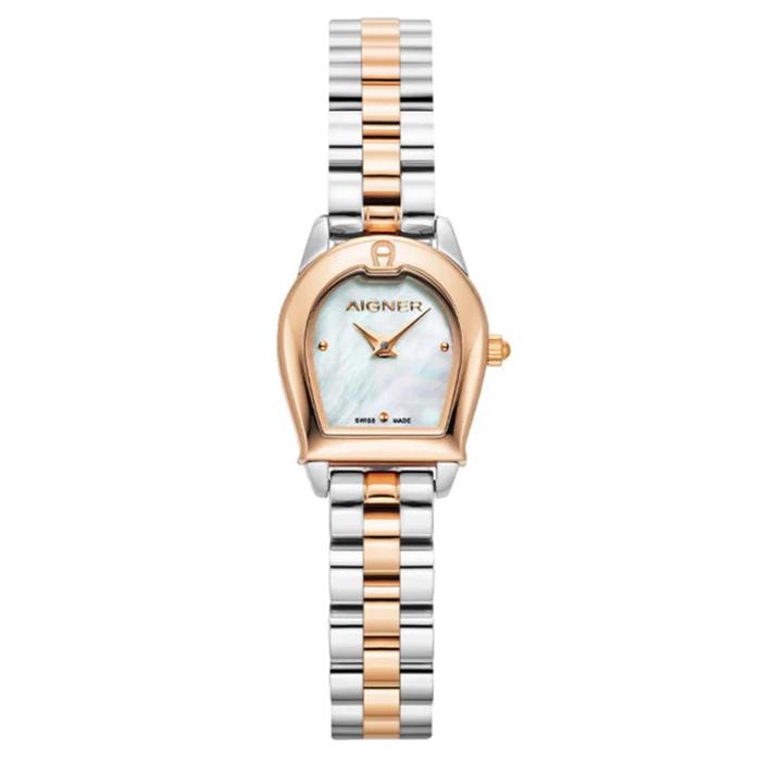 Jam Tangan AIGNER MOLFETTA AGW.253003 Women's Watch Silver Rosegold Swiss Made