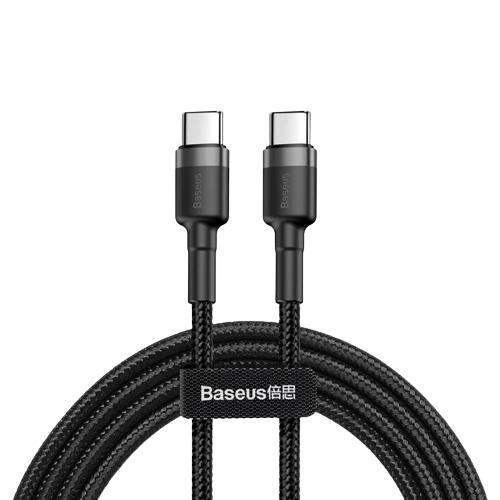 Baseus Cafule Cable Usb For Type-C 3A 1M 1M Catklf-B91 Merah Hitam Best Seller