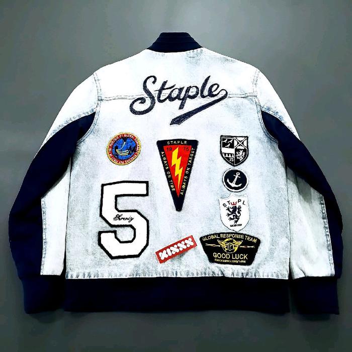 Staple Jacket.  denim K683
