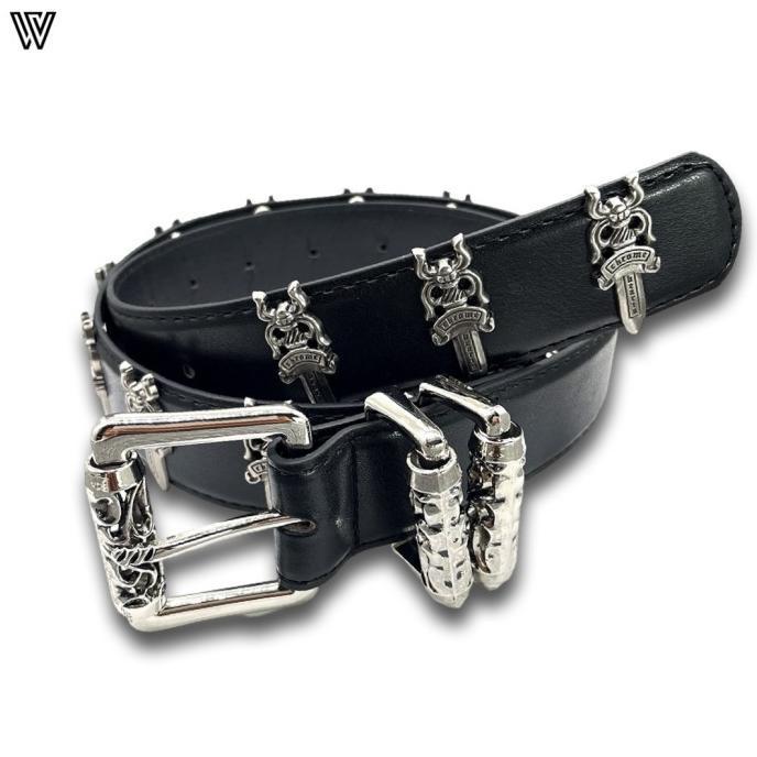 BEST [ Cantik Sale ] Chrome Hearts Vintage Belt