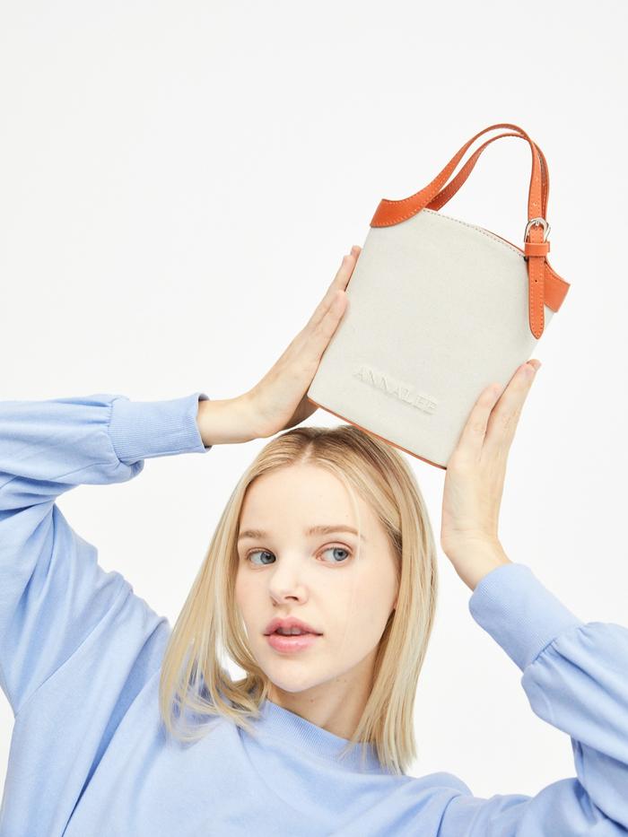 ANNALEE Aileen Canvas Bag S / Brown