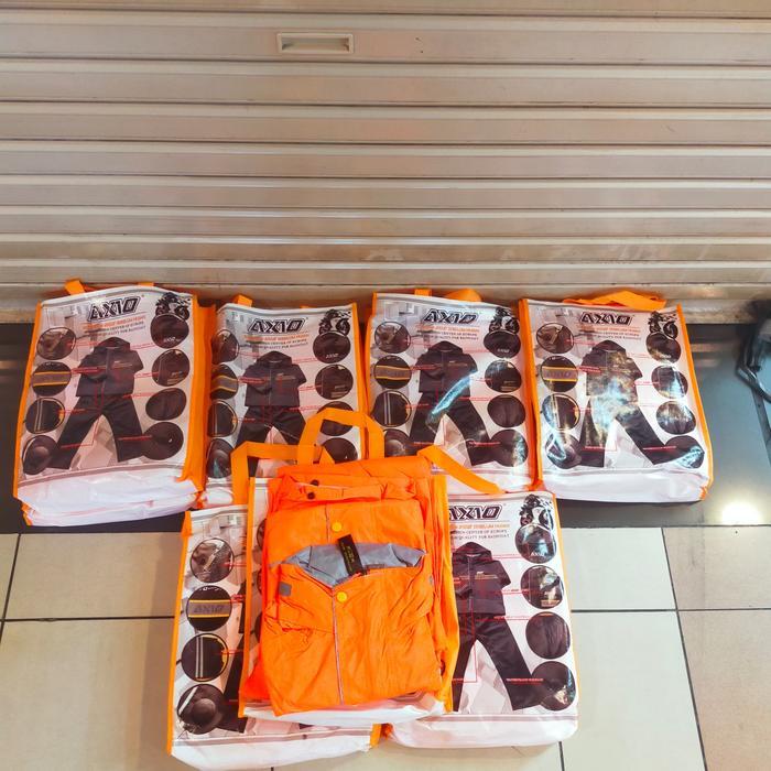 Jas Hujan / Raincoat AXIO EUROPE Type 882-A Orange Promo