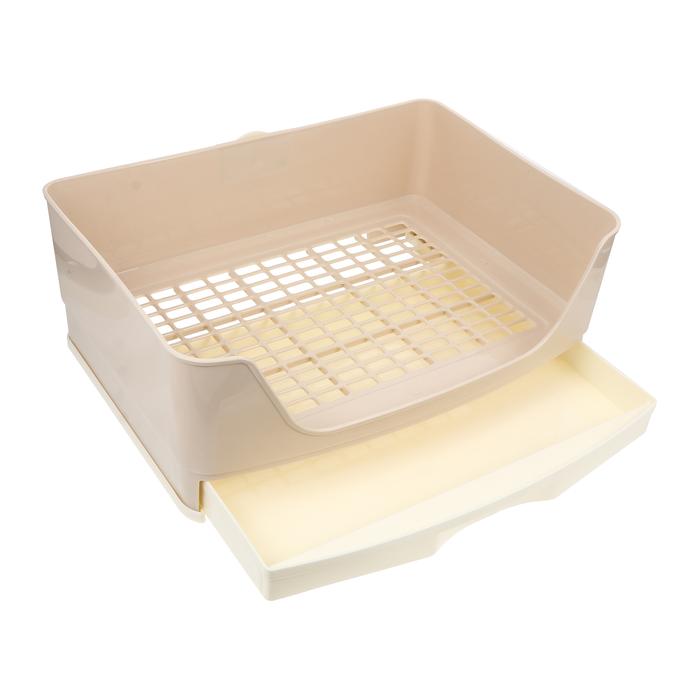 Rabbit Litter Box Trainer Corner Toilet Small Litter Bedding Box Pan