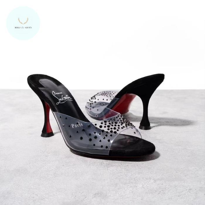 Christian Louboutin Degramule strass 85mm sandal