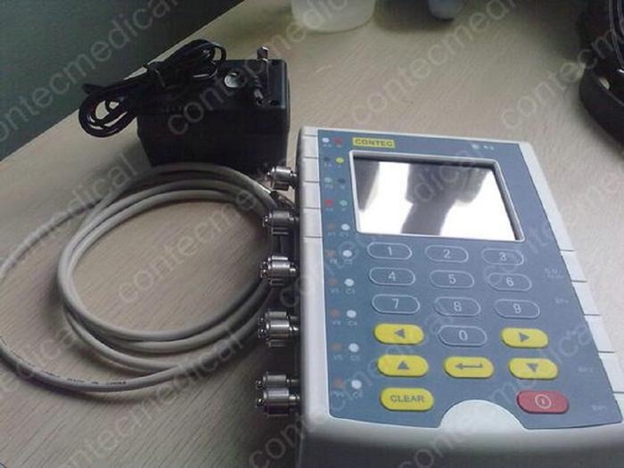 Simulator pasien Multi-parameter MS400 Touch portabel, Simulato ECG