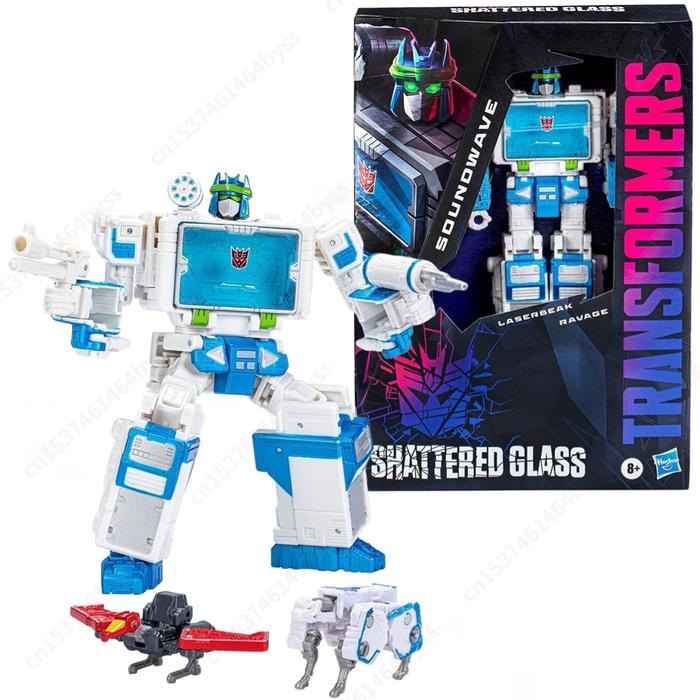 in stock Transformers Generations Shattered Glass Soundwave Action