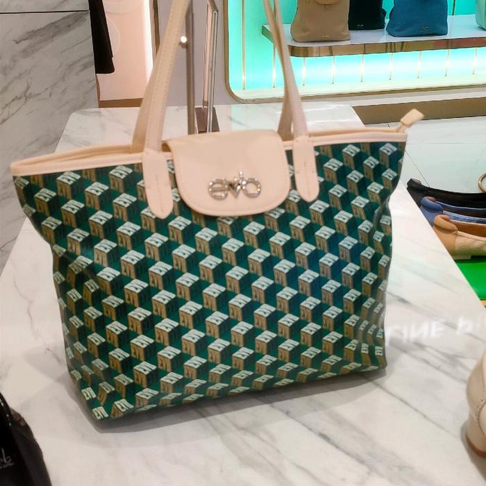 evb lucida tote bag wanita.original evb