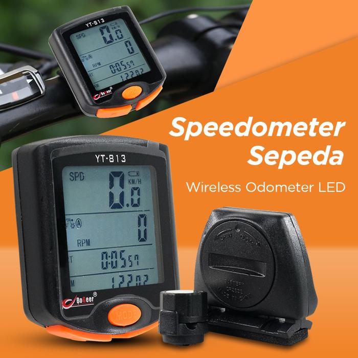 Permata Mall | Speedometer Sepeda Digital | Odometer Wireless Sepeda | Speedometer Waterproof