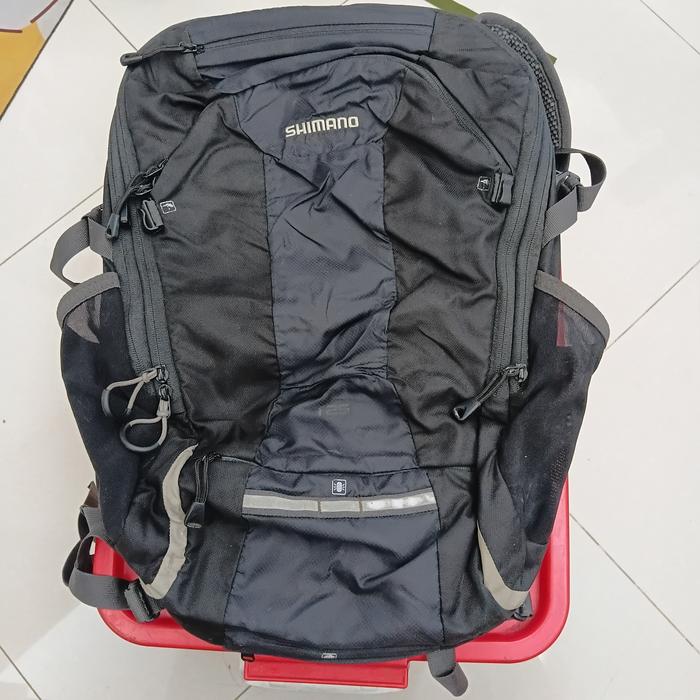 Tas Backpack Shimano T25 Original - Tas Sepeda / Touring / Outdoor Second