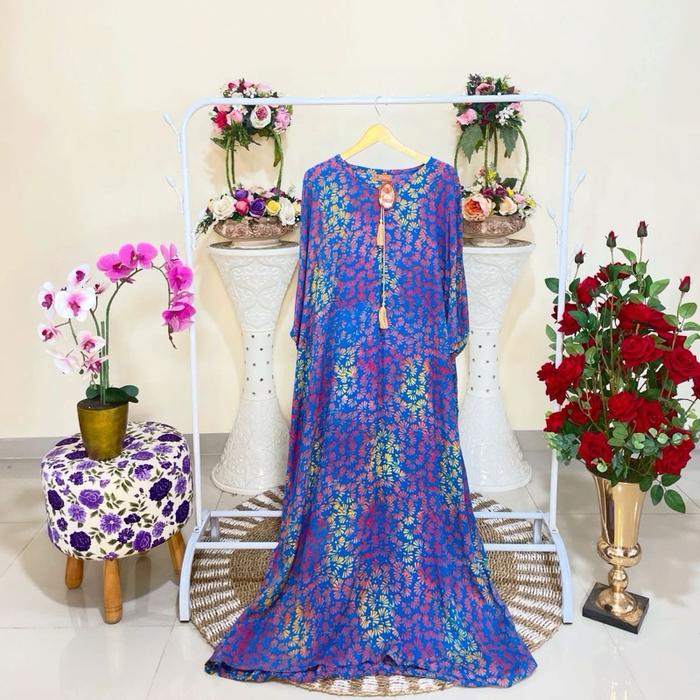 Daster lengan pendek karet lowo brand CERIA BATIK. LD: 150+ cm P:139 cm