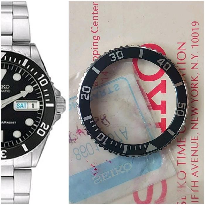Bezel Assembly untuk Seiko 7S26-0050 | SKX023