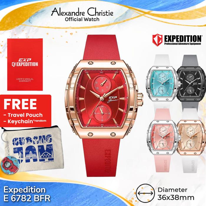 Expedition Wanita E 6782 BF E 6782 6782 E6782BF Rubber Strap