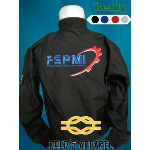 JAKET BOMBER FSPMI | JAKET CUSTOM BORDIR | JAKET BOMBER BORDIR | JAKET PERUSAHAAN CUSTOM | JAKET BOR