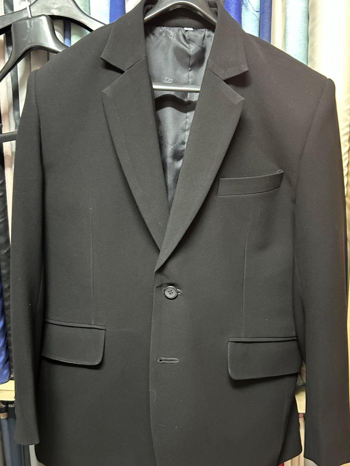 Cutom Jas satu set Semi Wool/Polyester/Wool