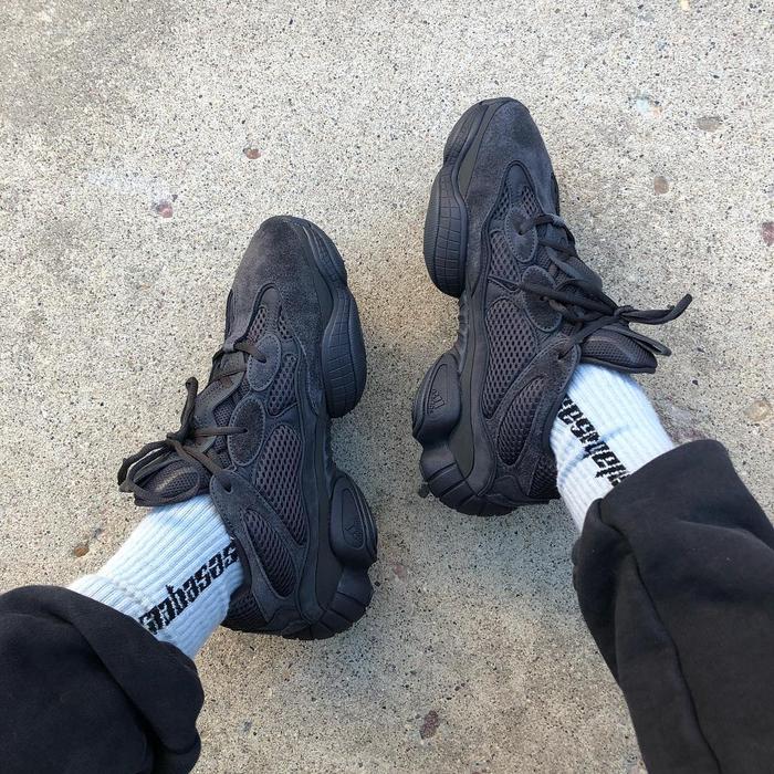 BNIB SNEAKERS ADIDAS YEEZY 500 UTILITY BLACK 2018 - US 9.5 - F36640