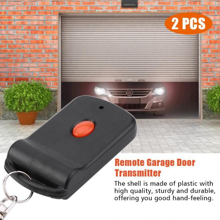2 Pcs Mini Remote Pintu Garasi Garasi Transmitter untuk Multicode