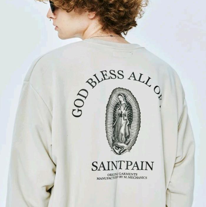 crewneck SAINTPAIN original sekond