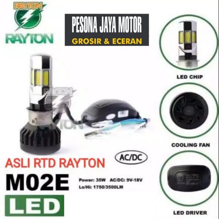 Led Rtd Rayton Original Lampu Led RTD Rayton Original Ready 6 sisi & 3 Sisi