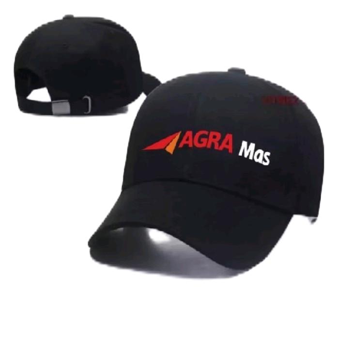 Topi Agra Mas Busmanis Bis Premium Caps Baseball Hitam