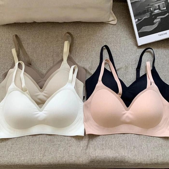 NEW POLINI - BRA SEAMLESS WANITA PUSH UP PREMIUM BRA SEXY PAKAIAN DALAM WANITA 838 ORI