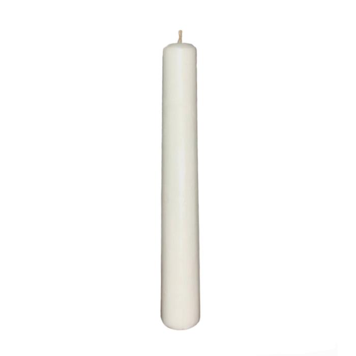 Lilin Altar Polos ( Uk. 40 x 6cm ) Lilin Putih Misa Gereja Paskah